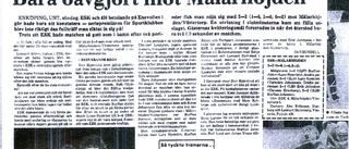 "Igelkottshockey" tog Enköping till nya ettan