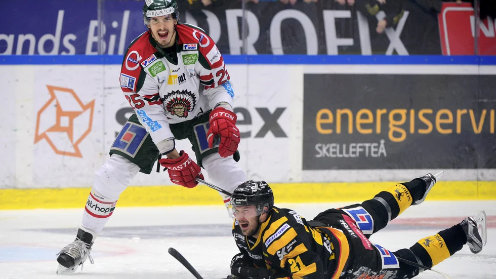 Oliver Lauridsen, här i Frölundas dress för några år sedan, återvänder till SHL. Han har skrivit på för Malmö. Arkivbild.