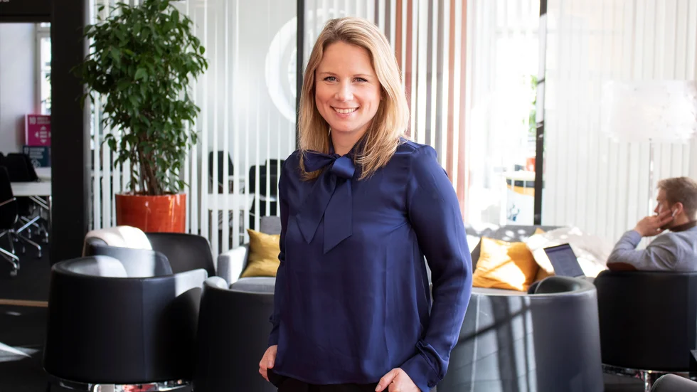 Maria Björk Hummelgren, näringspolitisk chef på Östsvenska Handelskammaren. 