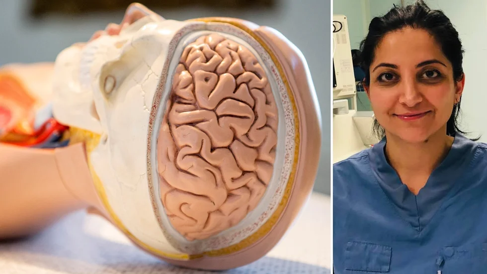 Elham Rostami, neurokirurg vid Akademiska sjukhuset, är huvudansvarig för en ny studie om coronas inverkan på hjärnan.