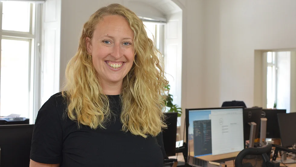 Sophie Ruth har gått från rollen som HR-chef till VD på Swace Digital i Uppsala.