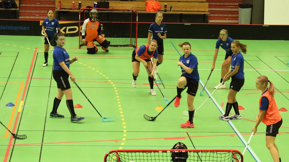 Öjebyns innebandylag för spelare födda 2005 och senare kan träna igen.