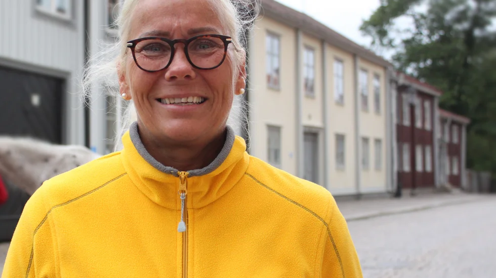 Marknadschefen Lena Möller hoppas att årets julmarknad Astrid Lindgrens Näs, som är den första sedan pandemin bröt ut, ska bli välbesökt och uppskattat. Hon tror att snön kommer bidra till en härlig stämning. 