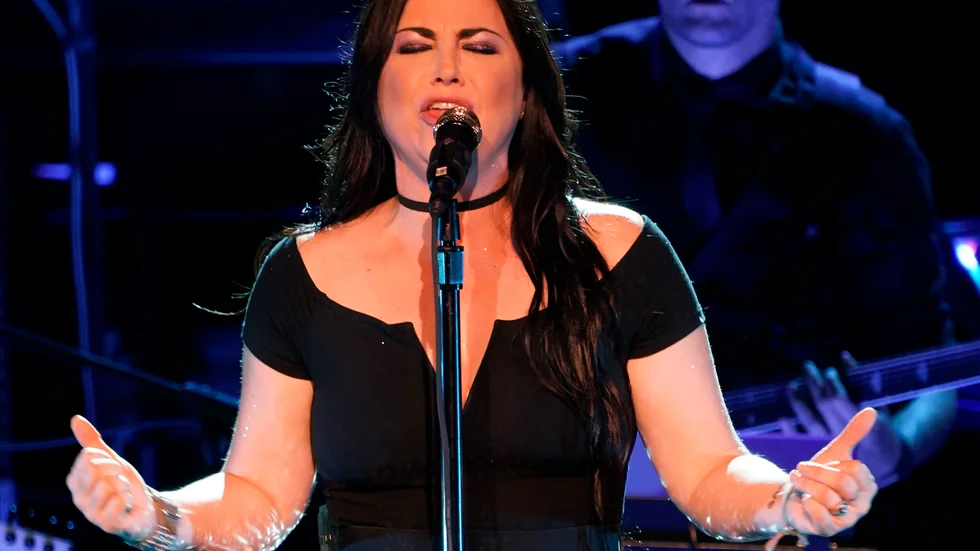 Sångerskan Amy Lee och resten av Evanescence är albumaktuella. Arkivbild.