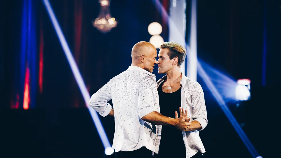 Andreas Lundstedt åkte ur "Let's dance". Pressbild.
