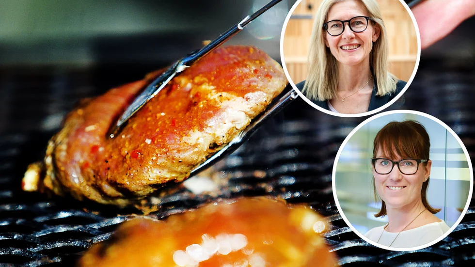 "Lokalproducerat är en stark trend som vi på Ica tror bara kommer att fortsätta öka, inte minst under grillsäsongen ", säger Lieselott Liljevik överst i bilden, under Gisela Pinto.