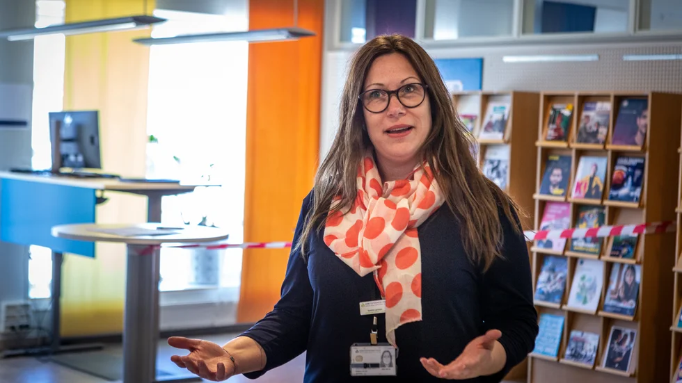 Sandra Larsson är företagsrådgivare på Arbetsförmedlingen. "Många faktorer spelar in och ännu är mycket oklart. Så någon prognos är det nog ingen som vågar sig på i dagsläget", säger hon.