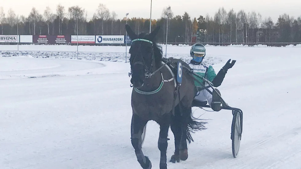 Mats Gällerstedt vann med Källsjöviking.