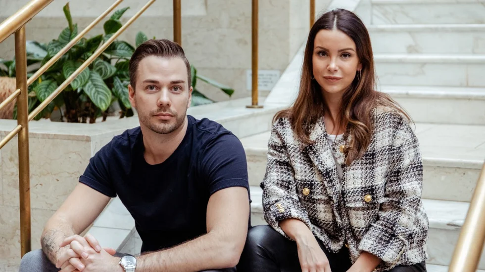 Jon Lundström och Amanda Moritz