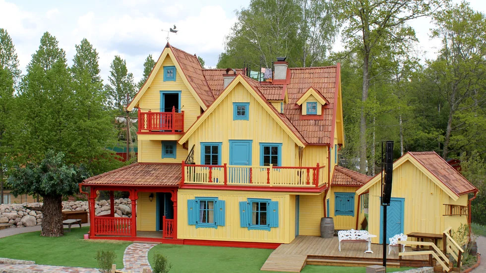 Pippis nya Villa Villekulla börjar bli redo för inflyttning. 