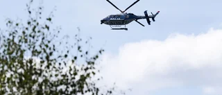 Därför hovrar polisens helikopter över Skellefteå 