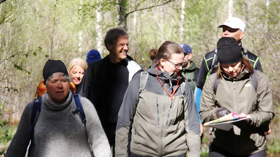 Landshövdingen Göran Enander påbörjade under onsdagen sina så kallade länsvandringar, där han kommer att möta representanter från kommun och föreningsliv ute i naturen. Först ut var Knivstas skogar.