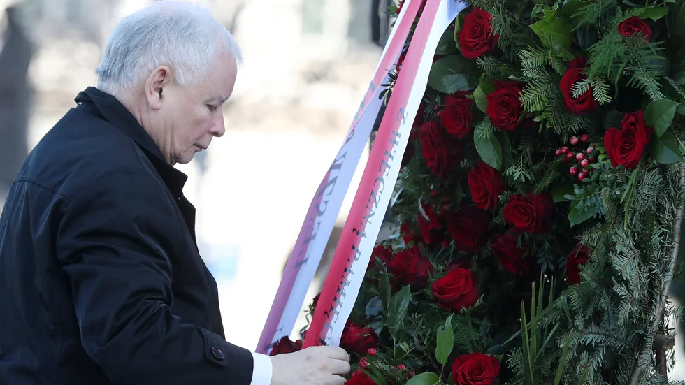 Jaroslaw Kaczynski är ledare för det styrande partiet Lag och rättvisas (PIS). Arkivbild.