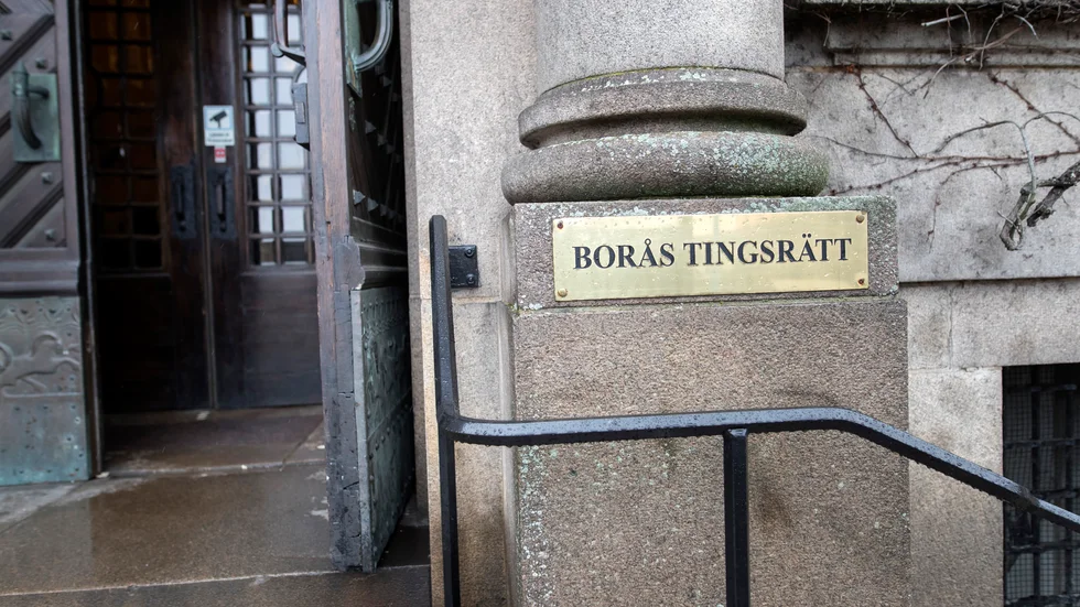 En man i 20-årsåldern åtalas vid Borås tingsrätt för ett knivmord i Borås. Arkivbild.