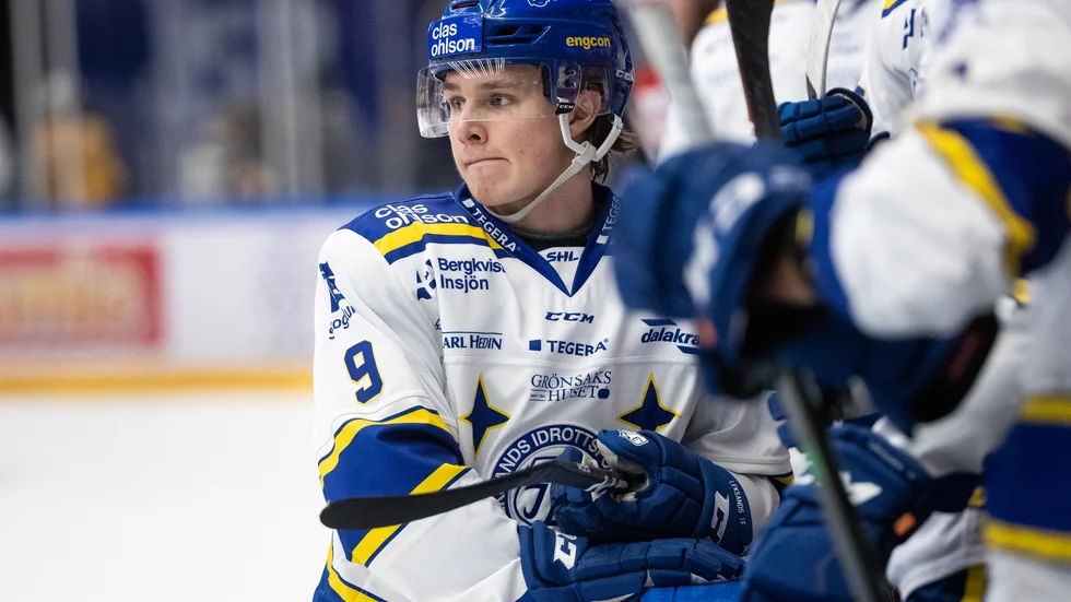 Marcus Karlberg har gjort 13 SHL-matcher för Leksand.