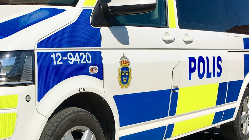 Skelleftepolisen grep mannen kort efter torsdagskvällens händelse i Skelleftehamn.