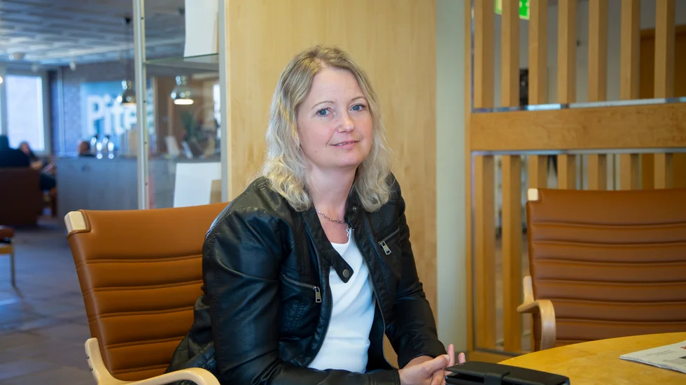 Carola Berggren, ordförande för Kommunal i Piteå, säger att det finns en oro bland medlemmarna, men att det samtidigt finns en kampvilja som i förlängningen kan leda till konflikt. (Arkivbild)