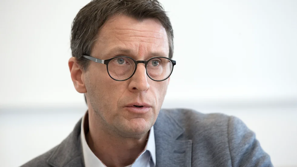 Thomas Nordberg på Sparbanken Nord, säger att banken ägnar mycket tid åt att förebygga, pröva och bedöma bedrägerier. (Arkivbild)