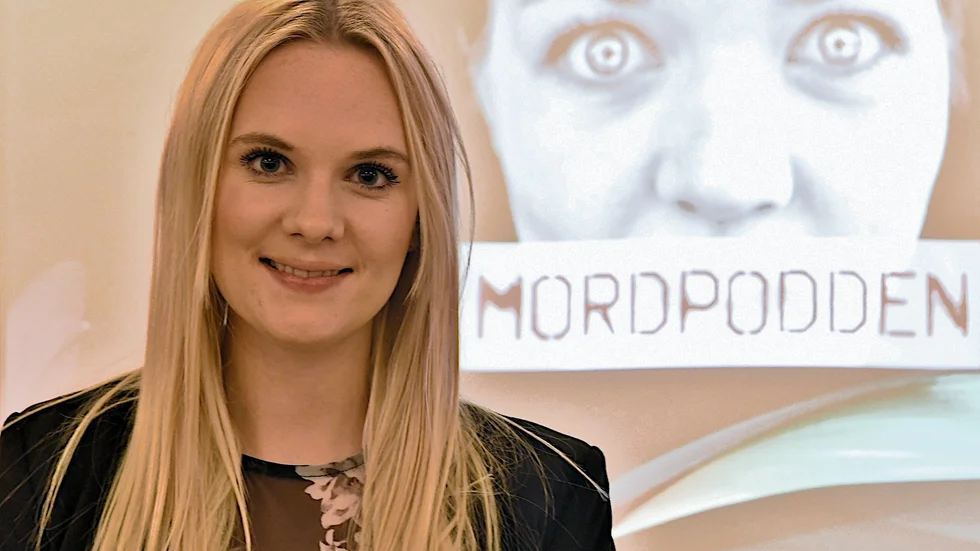 Amanda Strömqvist, 27 år och uppväxt i Vimmerby, startade Mordpodden tillsammans med Linnea Bohlin år 2016.