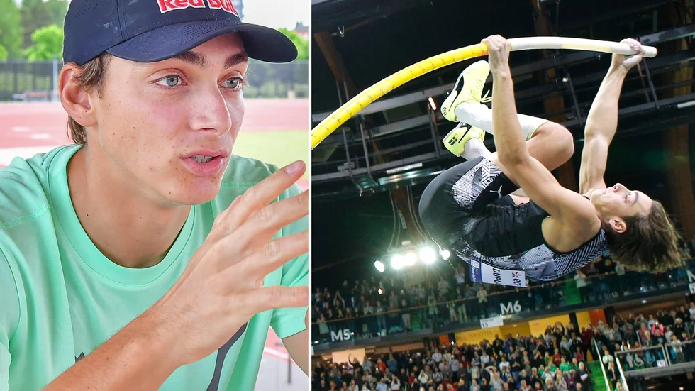 Stavstjärnan Armand Duplantis trivs i sin nya hemstad, Uppsala. Han gillar också faciliteterna, speciellt inomhusarenan. "Det är ett sånt bra ställe att träna på."
