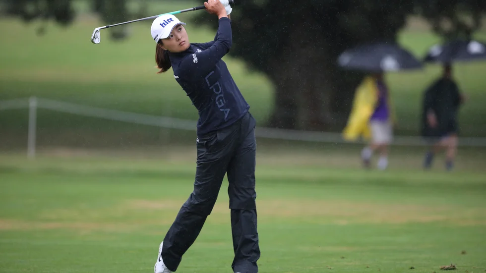 Ko Jin-young vann Evian Championship i fjol. Arkivbild.