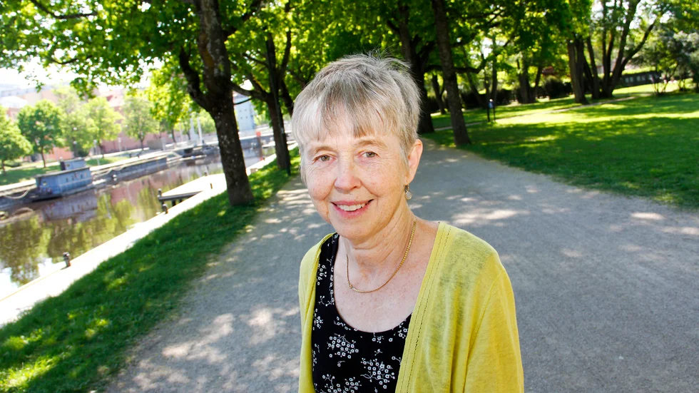 "Södra åstråket ska bli ett attraktivt område från Uppsalas centrum och söderut till vindbron", säger projektledaren Karin Åkerblom vid Uppsala kommun. Bilden togs när planerna först presenterades.