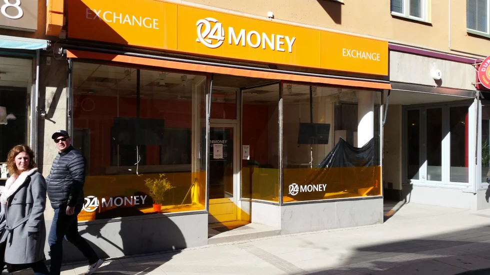 Finansföretaget 24Money hade kontor på Drottninggatan i Uppsala. Ekobrottsmyndigheten gjorde tillslag 2017 sedan företagets revisor larmat om misstänkta oegentligheter. 