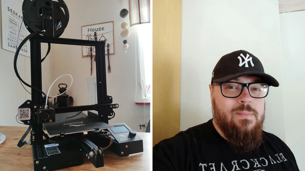 Robert Renling från Nikkala deltar i ett internationellt projekt där flera universtitet och företag samarbetar för att på kort tid kunna ta fram viktig sjukvårdsutrustning.