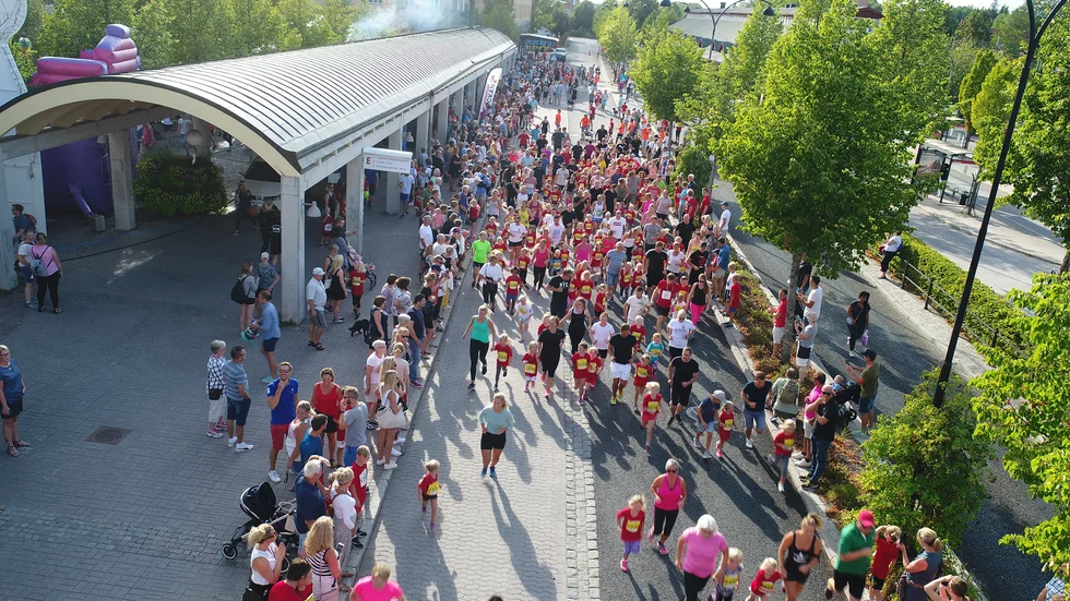 Samma banor som senast. Det mesta är sig likt inför KK-joggen, löparfesten på tisdagen i Katrineholms Veckan.