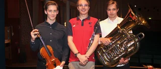 Elever på Kulturskolan spelade för tomma bänkar