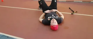 TV: Utmattad Ais-back efter löptest i IFU