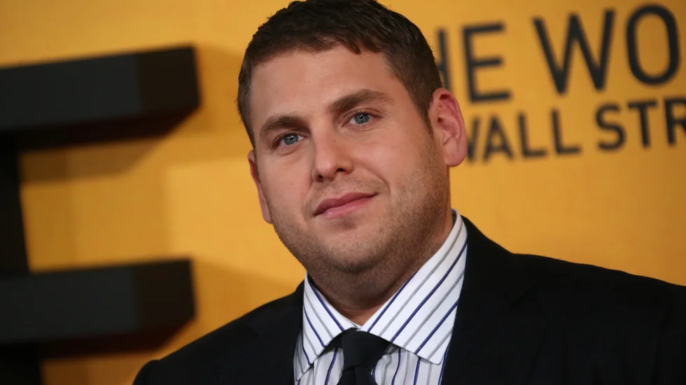 Jonah Hill vid den brittiska premiären av "The Wolf of Wall Street" 2014.