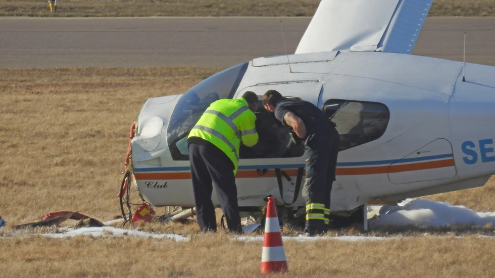 Flygolyckan i måndags eftermiddag var den andra inom två år på Skavsta flygplats för företaget Skies Airline Training.  