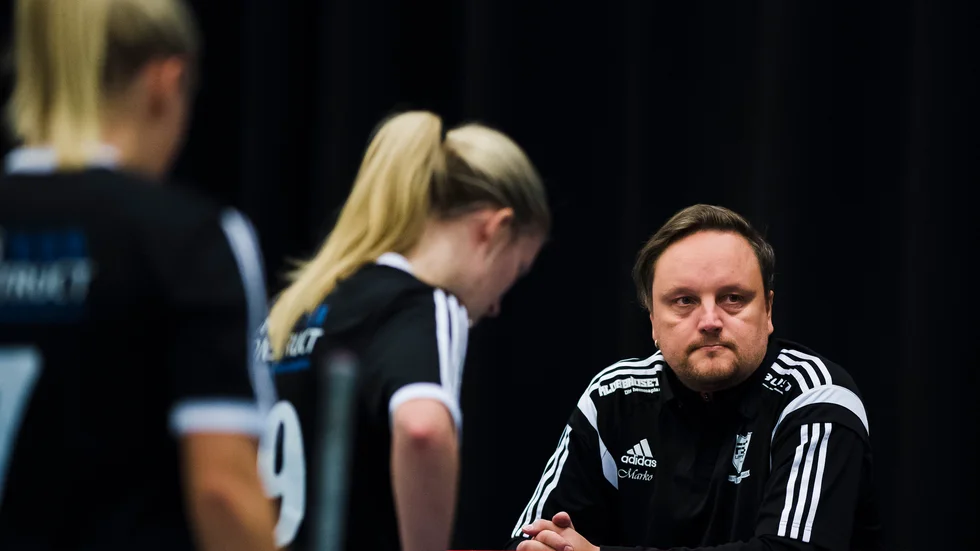 Marko Palosaari, här under sin tid som huvudtränare i FBC Uppsala säsongen 2015/16.