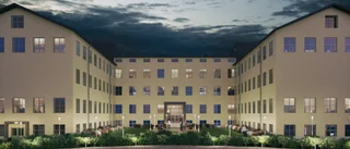 Bygget av nya studentbostäder i slutfasen