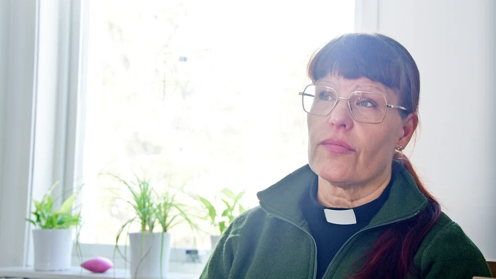 Anna Grenholm är präst i Boden.