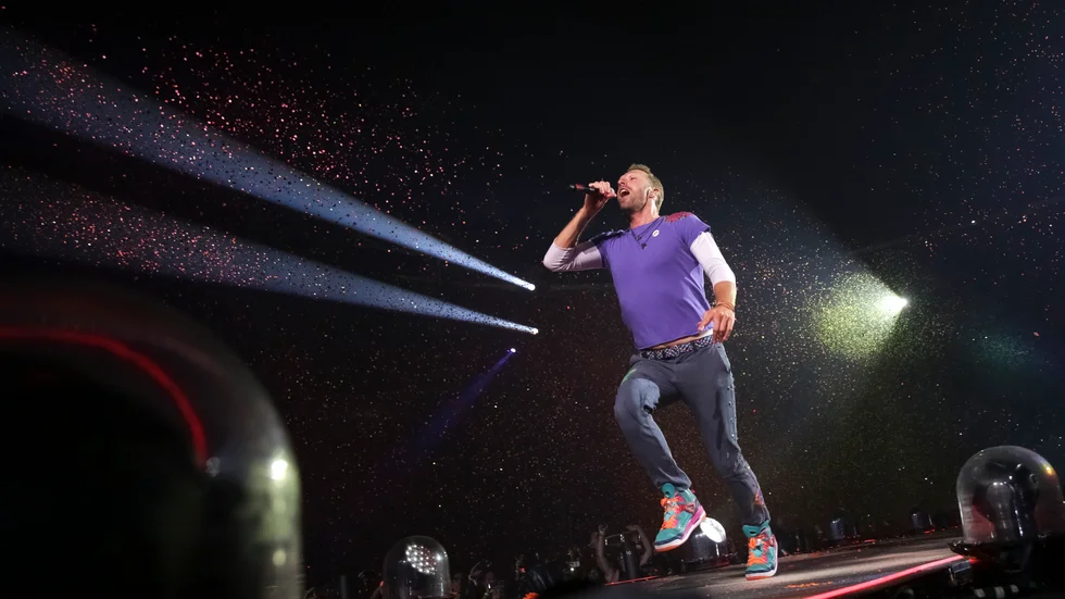 Chris Martin är initiativtagare till galan "One world: together at home". Arkivbild.