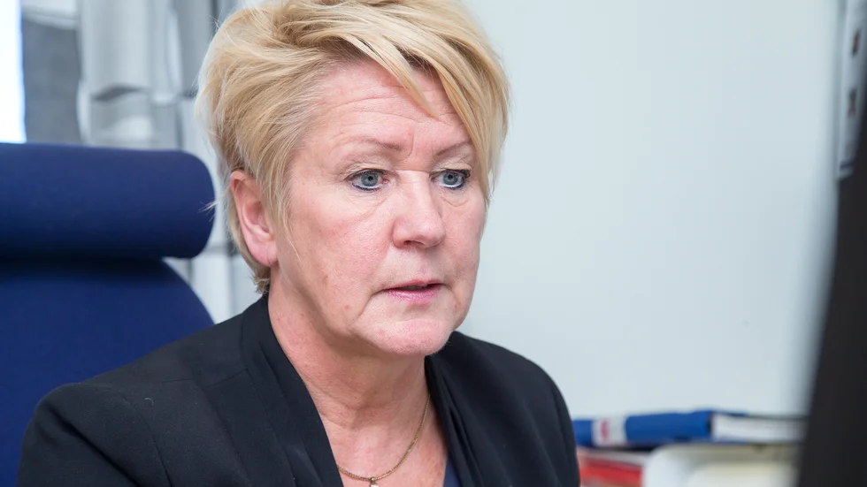 Annelie Vinsam vd för Älvsbyns fastigheter, är orolig för konsekvenserna om kommunbolagen förlorar sin generösa friskvård. (Arkivbild)