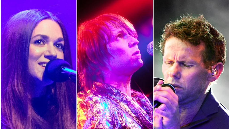 Melissa Horn, Jakob Hellman och Bo Sundström i Bo Kaspers Orkester. Några av dem som skulle ha uppträtt i Parksnäckan i sommar.