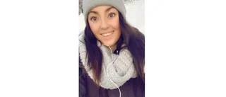 Michaela fick se renarna stångas och slåss på väg hem från Malå: ”Lite ovanligt”