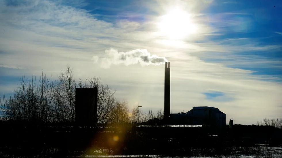 Det blev ett avbrott på Idbäckens kraftvärmeverk, men information om det dröjde. Arkivfoto
