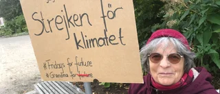 Dorothee fortsätter sin klimatstrejk