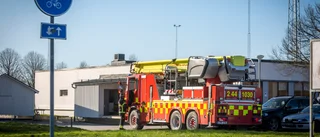BRANDLARM: Utryckning till Wisbygymnasiet