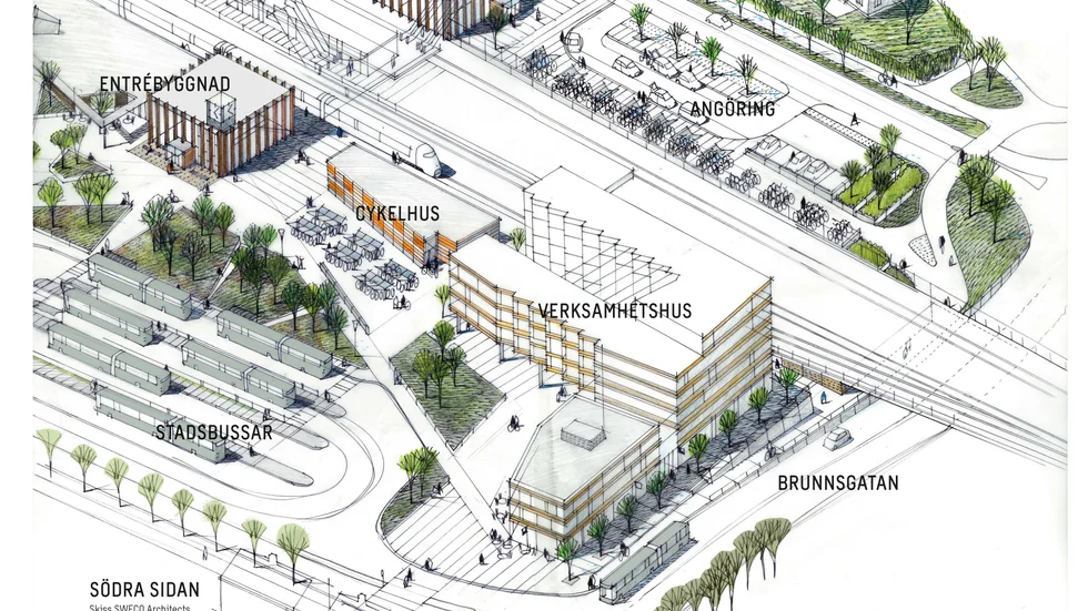 Hur ska Nyköpings resecentrum med omgivningar utformas med hänsyn till trafiksäkerhet, tillgänglighet och framkomlighet? frågar Tore Jansson.