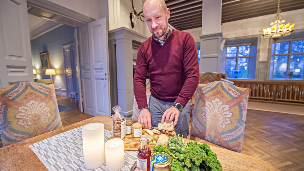 Jonas Hammar är husföreståndare på länsstyrelsen och har länge arbetat för att lyfta fram sörmländska råvaror och sörmländsk mat.
