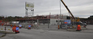 Container brann i centrala Oxelösund