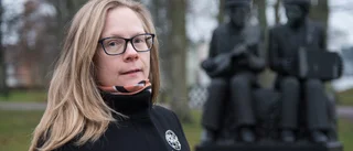 Statyns nästipp hittades i gräset