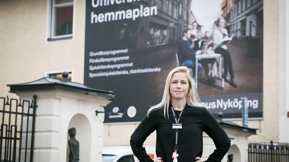 Sara Eliasson, högskolesamordnare Campus Nyköping.