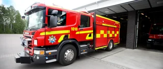 Brand i radhus i Strängnäs efter torrkokning