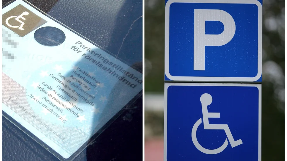 Den 67-årige Uppsalabon har erkänt att han förfalskat ett parkeringstillstånd för rörelsehindrade.